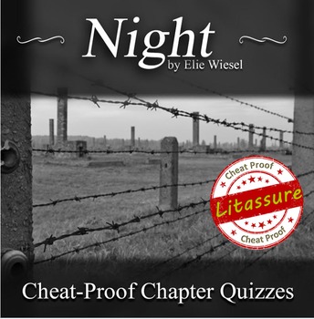 Preview of Night Chapter Quizzes -Cheat proof!!