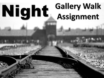 Preview of Night Gallery Walk: Writing and Image Analysis for Wiesel's Memoir