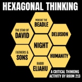 Night Hexagonal Thinking Activity