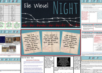 Preview of Night Novel Study Packet 