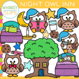 Bedtime Routine Night Owl Inn Clip Art