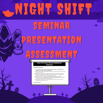 Preview of Night Shift Seminar Presentation Assessment Package