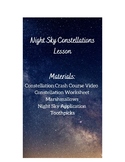 Night Sky Constellations Lesson