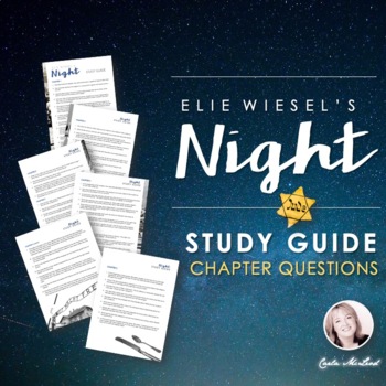 Preview of Night Study Guide - Elie Wiesel - Chapter-by-Chapter Questions