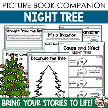 Preview of Night Tree Book Companion with Book Review Pennant
