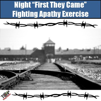 Preview of Night Elie Wiesel: Close Read Comparing Niemoller "First They Came" and Night