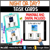 Night and Day | Science Task Cards | Boom Cards