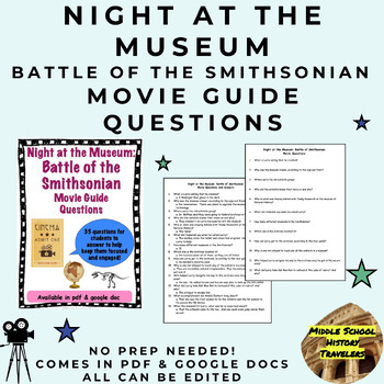 Preview of Night at the Museum: Battle of the Smithsonian Movie Guide Questions