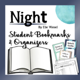 Night by Elie Wiesel Bookmarks & Graphic Organizers - Writ