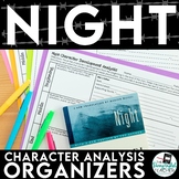 Night by Elie Wiesel Character Analysis Graphic Organizers
