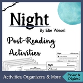 Night by Elie Wiesel Post-Reading Activities - Distance Le