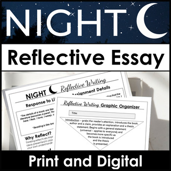 Preview of Night by Elie Wiesel Reflective Essay With 6 Lesson Plans and Sample Writing