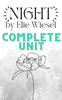 Preview of Night by Elie Wiesel (UNIT)