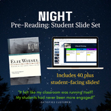 Night by Elie Wisel PRE-READING INTERACTIVE STUDENT WORKBO