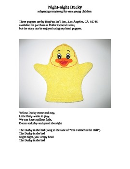 Preview of Night-night Ducky Story Song