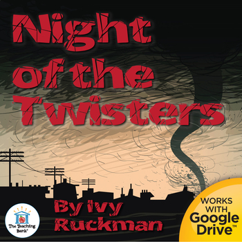 Preview of Night of the Twisters Novel Study Book Unit