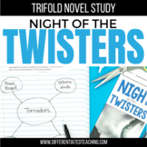 Night of the Twisters Novel Study Unit