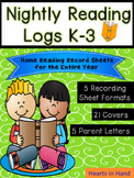Nightly Reading Logs K-3