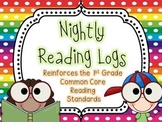 Nightly Reading Logs for EVERY 1st Grade Common Core Readi