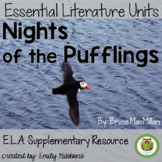 Nights Of The Pufflings Book Unit (Common Core Aligned)