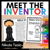 Nikola Tesla - Meet the Inventor Biography Activity