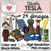 Nikola Tesla Clipart by Clipart That Cares