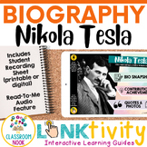 Nikola Tesla LINKtivity® (Digital Biography Activity | Res
