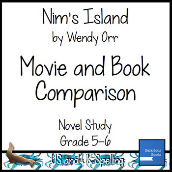 Preview of Nim's Island Book and Movie Comparison Activities