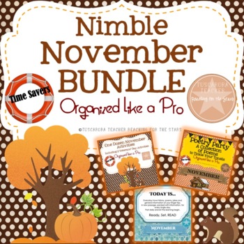 Preview of Nimble November BUNDLE