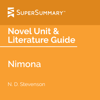 Preview of Nimona Novel Unit & Literature Guide