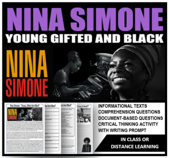 Preview of Nina Simone: Young, Gifted, and Black