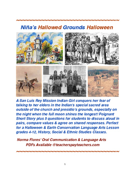 Preview of "Niña’s Hallowed Grounds Halloween: Indigenous Message to Preserve the Land”
