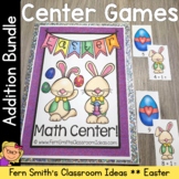 Easter Addition Center Games Bundle