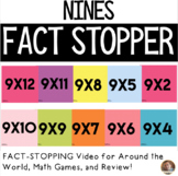 Nines Fact Stopper: x9 Fact Fluency Video