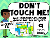 Nines Times Tables: Don't Touch Me! Multiplication Fact Fl