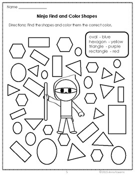 ninja math practice packet by anna navarre teachers pay teachers