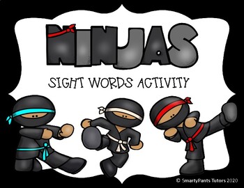 Preview of Ninja Sight Words Activity