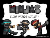 Ninja Sight Words Activity