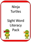 Ninja Turtle Sight Word ELA CENTER GAMES