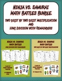 Ninja vs Samurai Math Battles Bundle!
