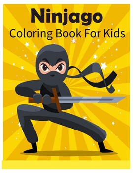 Preview of Ninjago coloring book for kids