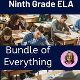 Preview of Ninth Grade English ELA Year Long or Semester Long Unit & Save over 30%