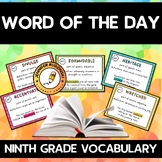 Word of the Day - Ninth Grade Vocabulary