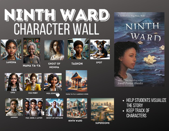 Preview of Ninth Ward Character Wall - Character Images