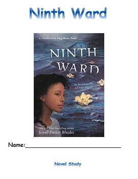 Preview of Ninth Ward Novel Study