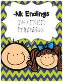 Nk Endings (Orton Gillingham Inspired)