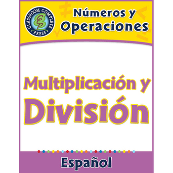 Preview of Números y Operaciones: Multiplicación y División Gr. 3-5