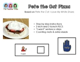 No Bake Pete the Cat Pizza Cooking Recipe with PECS