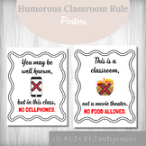 Rhyming No Cellphones Poster | Classroom Management