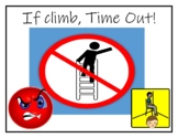 No Climbing Furniture Time Out